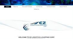 Desktop Screenshot of ezlogisticsship.com