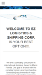 Mobile Screenshot of ezlogisticsship.com